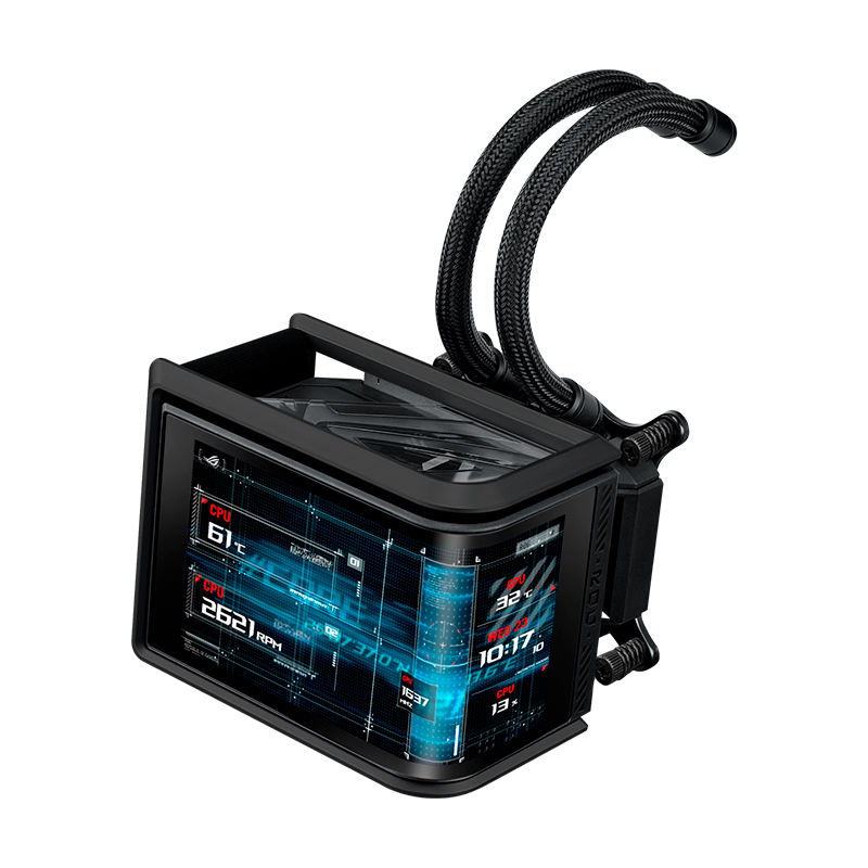 Refrigerador Líquido De CPU Asus Rog Ryuo Iv Slc 360 Argbel Rog Ryuo Iv Slc 360
