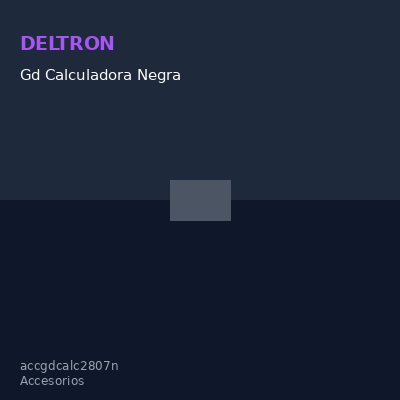 Gd Calculadora Negra