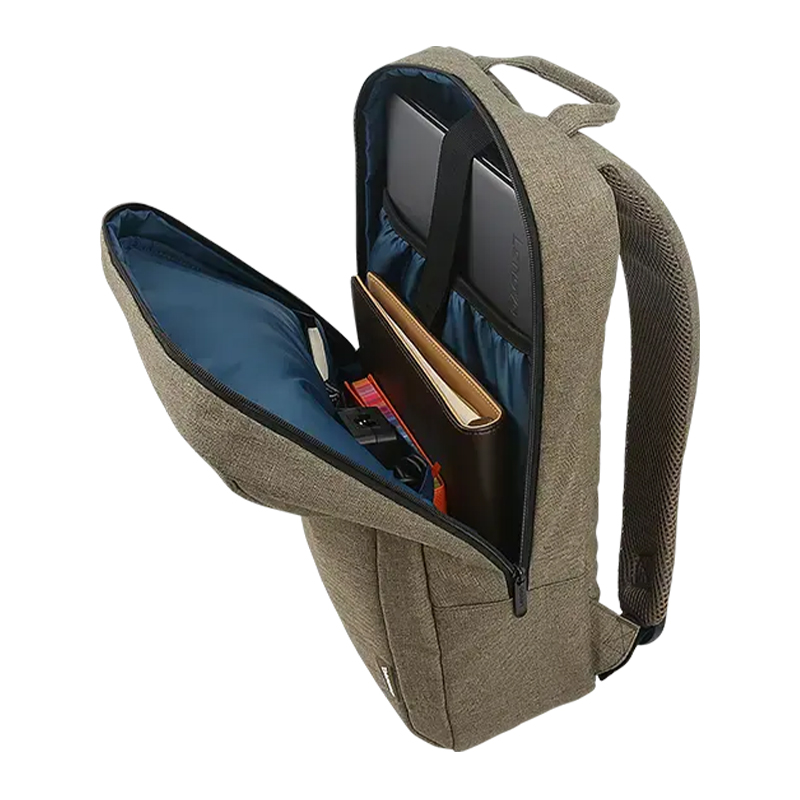 Mochila Casual Lenovo Para Laptop De Hasta 15.6 B210, Color Verdedale Un Toque