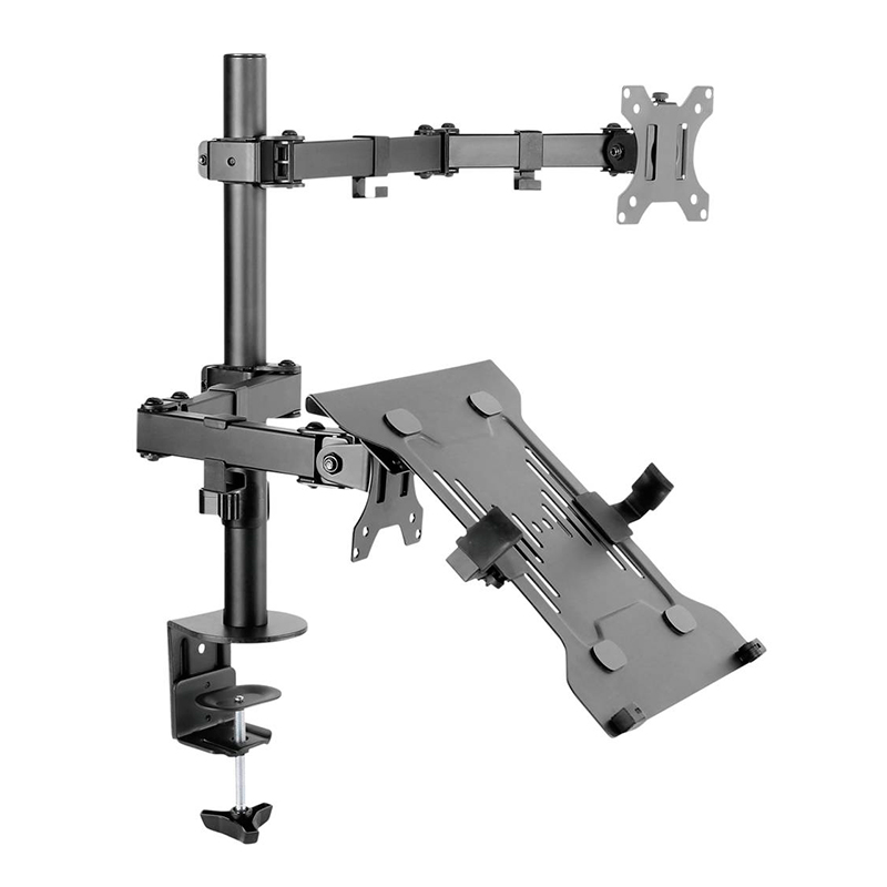 Soporte De Escritorio Para Monitor + Laptop, O 2 Monitores Speaka Professional Sp-Mm-