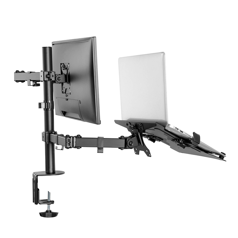 Soporte De Escritorio Para Monitor + Laptop, O 2 Monitores Speaka Professional Sp-Mm-