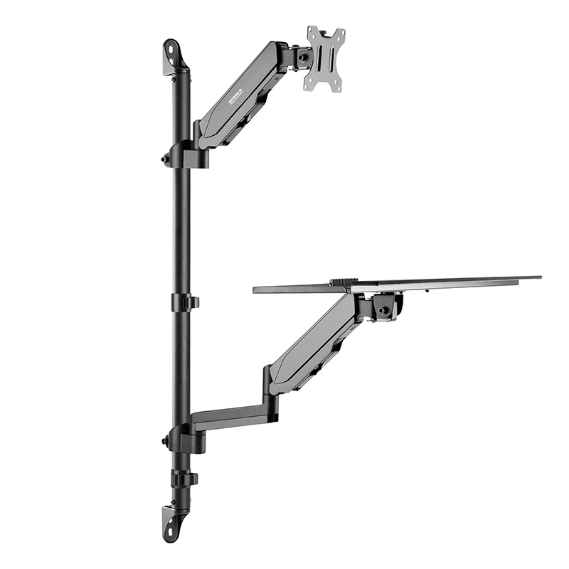 Soporte De Pared + Bandeja Para Teclado Para Monitor Speaka Professional Sp-Mm-710 @@