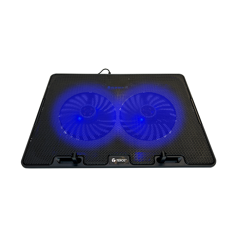 Cooler Teros Te-7020N, Compatible Con Notebooks De Hasta 15.6, 2 Fan De 12Cmcoo