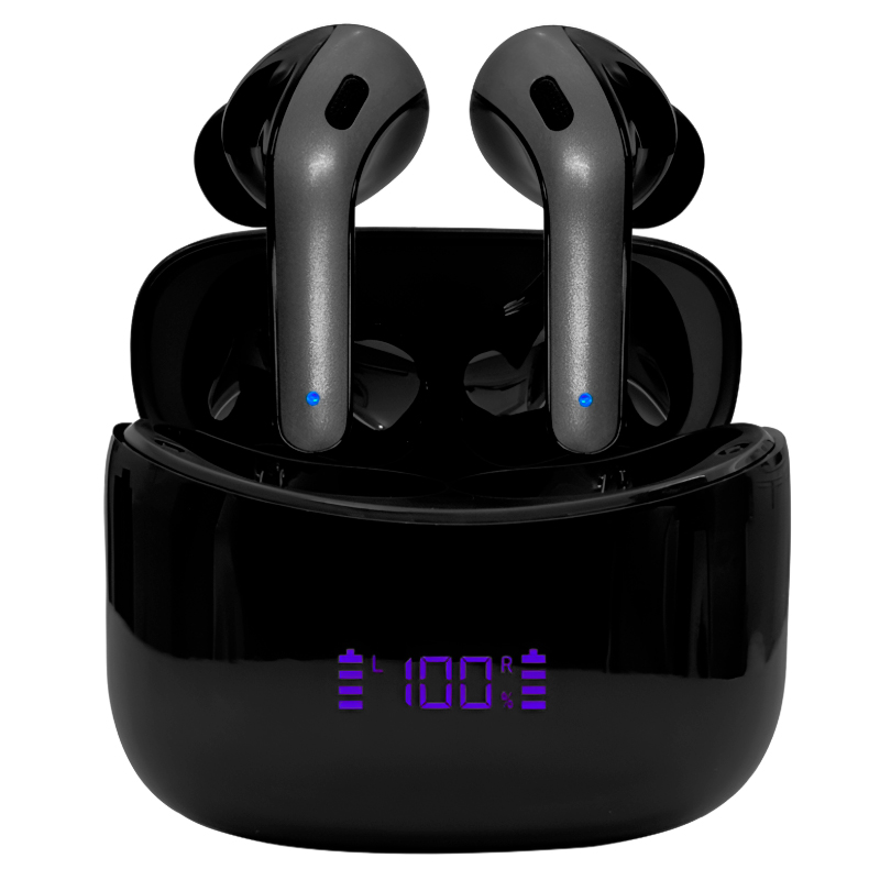 Audífonos Teros Te-8074N, Bluetooth, Tws, Negrolos Audífonos Bluetooth Teros Te-