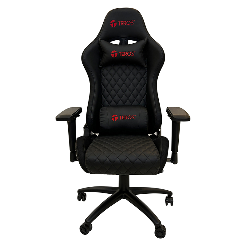 Silla Gamer Teros Te-8121N, Negrola Silla Gamer Teros Te-8121N Combina Comodidad