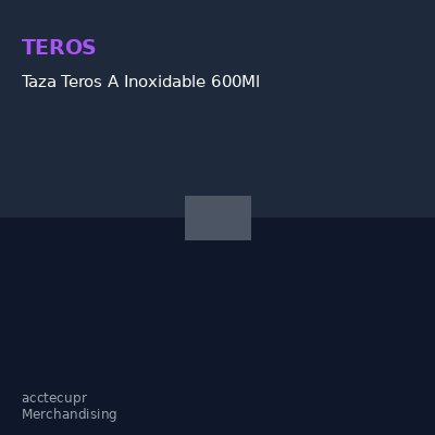 Taza Teros A Inoxidable 600Ml