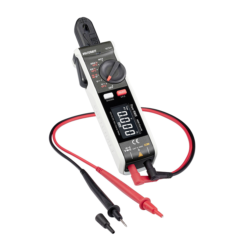 Pinza Amperimétrica Voltcraft Vc-371 Digital Cat Iii 600 V Pantalla (Cuenta): 4000 @@