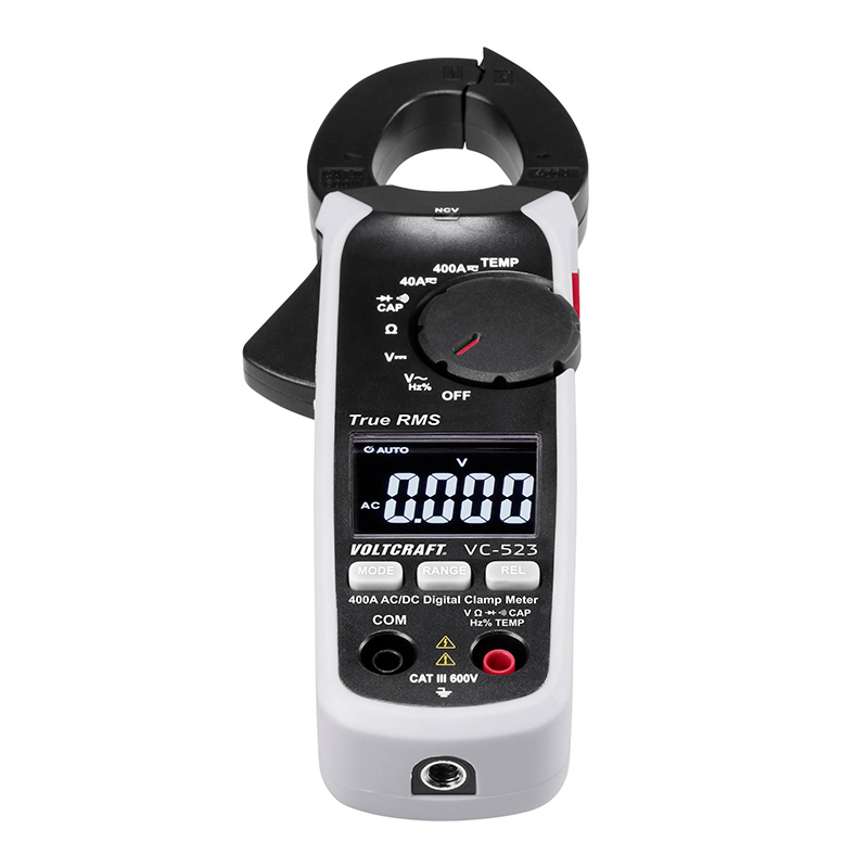 Pinza Amperimétrica Voltcraft Vc-523 Digital Cat Iii 600 V Pantalla (Cuenta): 4000 @@