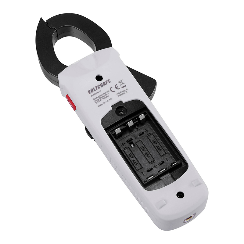 Pinza Amperimétrica Voltcraft Vc-523 Digital Cat Iii 600 V Pantalla (Cuenta): 4000 @@