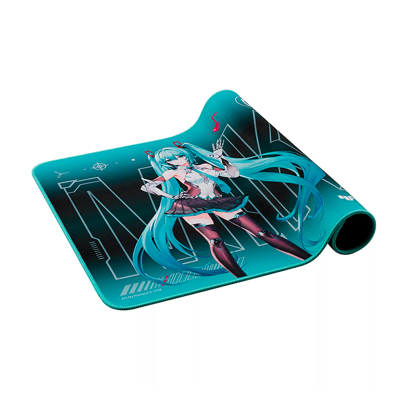 Mousepad Asus Tuf Gaming P1 Hatsune Miku Edition 90Mp04C0-Bpaa00Desliza Con Prec