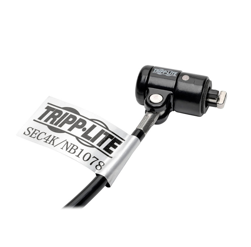 Cable De Seguridad Con Llave Para Laptop Tripp-Lite Sec4K, 1.22 M, Negro.cable A