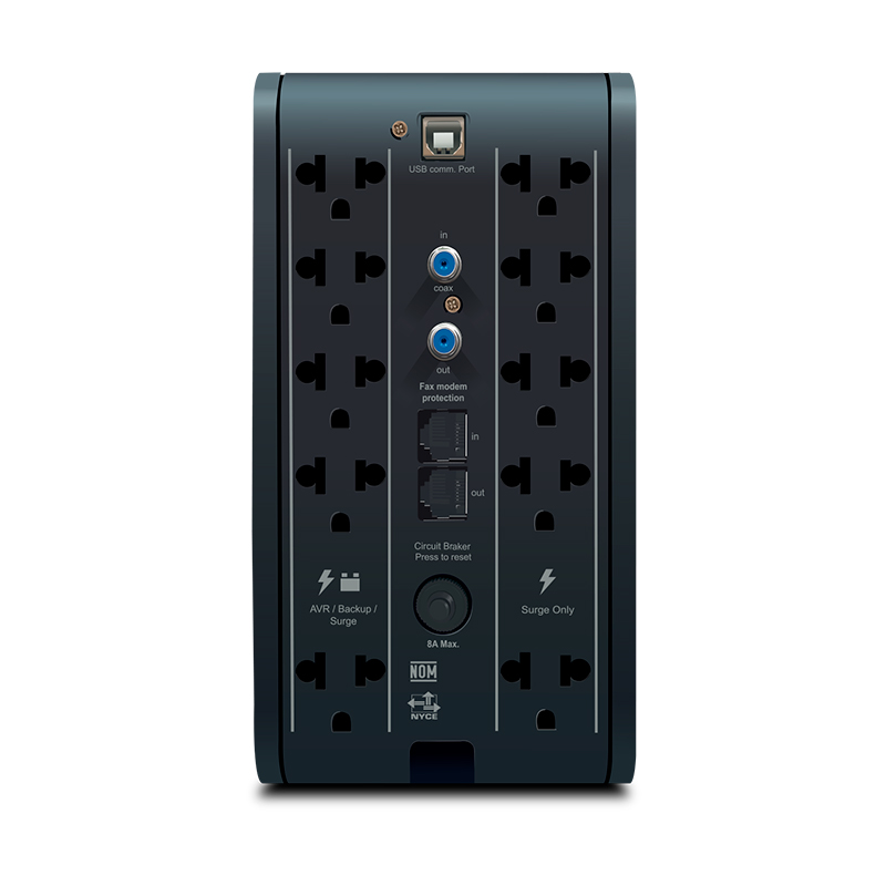 UPS Interactivo Cdp (Chicago Digital Power) R-Smart 1010I, 1000VA / 500Wes Un Up