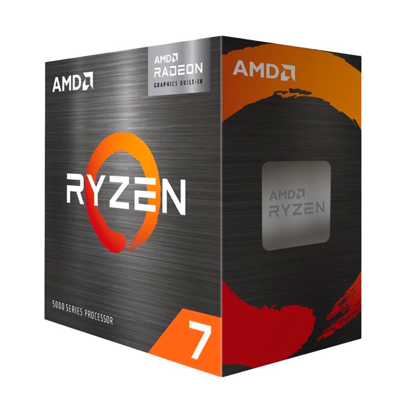 Procesador AMD Ryzen 7 5700, 3.70 / 4.60Ghz, 16Mbl3, 8-Core, Am4, 7Nm, 65W.no In