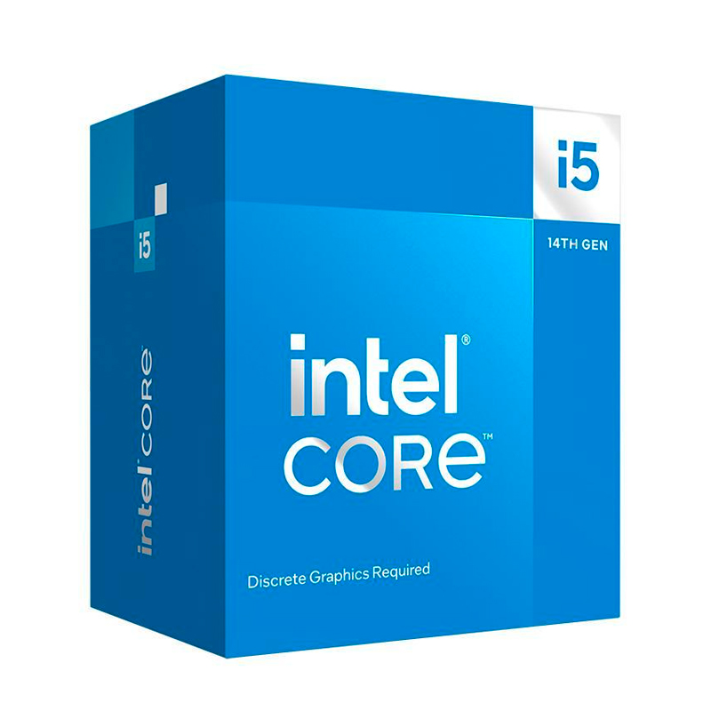 Procesador INTEL Core I5-14400F 2.50/4.70Ghz, 20 MB INTEL Smart Caché, Lga1700, 65W/1