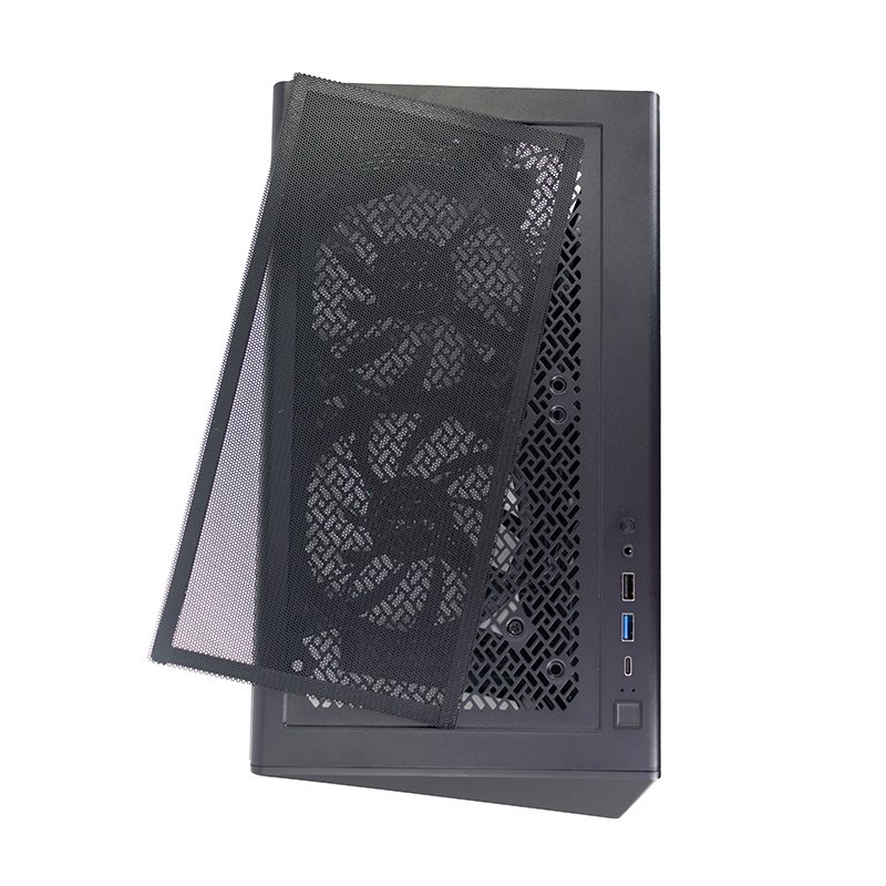Case Gamer Teros Te-1321G, Mid Tower, USB 3.0 / USB 2.0, Audio, Ventilador Rgb, Negro