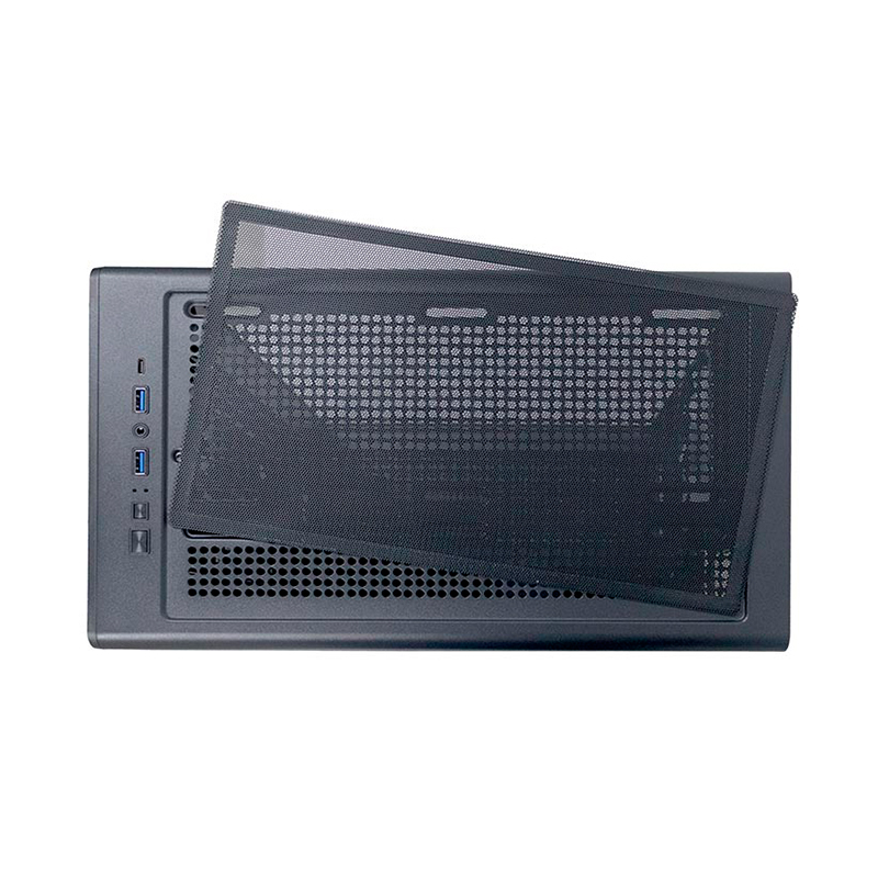 Case Sin Fuente Gamer Teros Te-1323G, Itx, M-Atx,Atx, 3.5 Y 2.5, Negropotencia