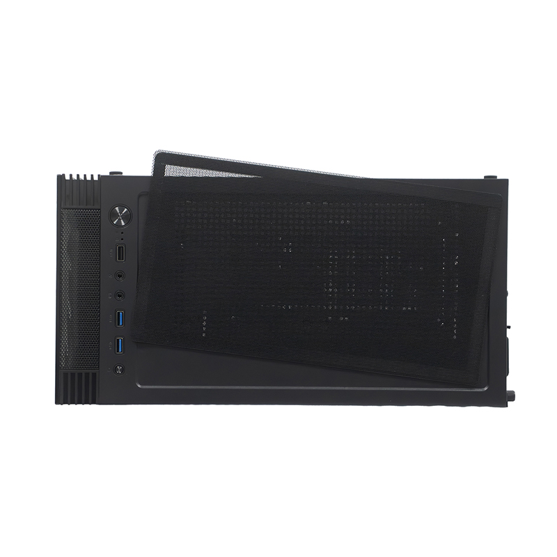 Case Sin Fuente Gamer Teros Te-1333G, Itx, M-Atx,Atx, 3.5 Y 2.5, Negropotencia