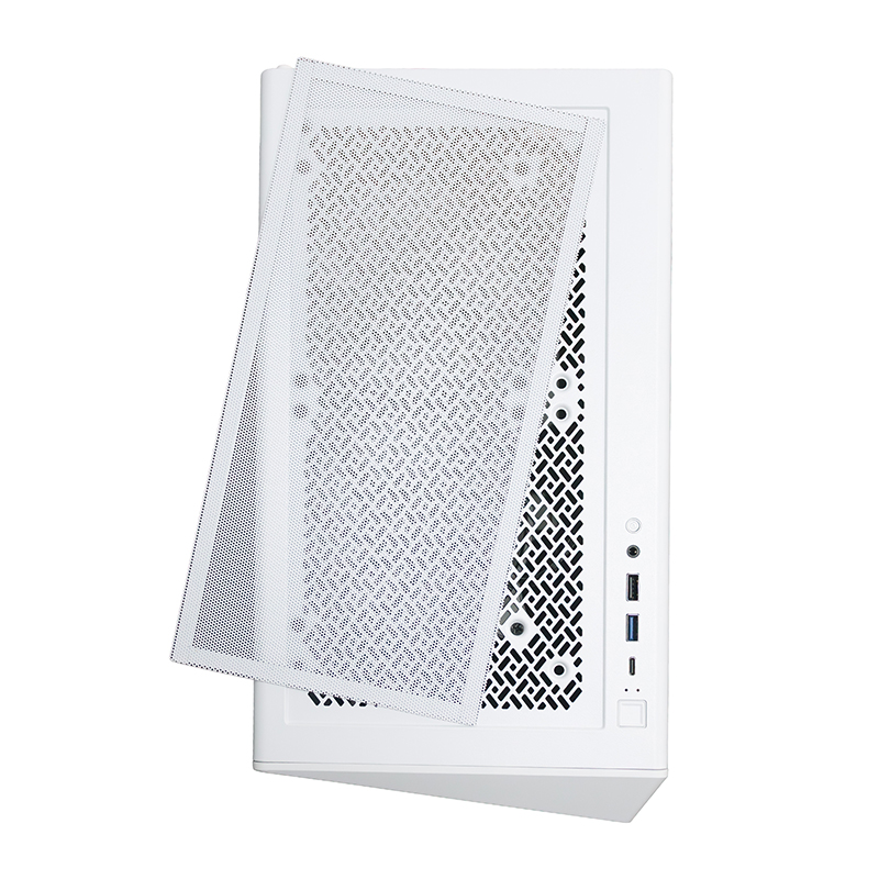 Case Gamer Teros Te-1322G, Mid Tower, USB 3.0 / USB 2.0, Audio, Ventilador Rgb, Blanc