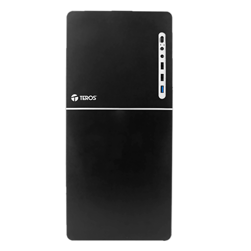 Case Teros Te-1038S, Factor De Forma Atx, 250 W, USB 3.0 / 2.0, Audio, Negro.el