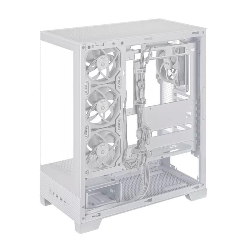 Case Asus A31 Plus Case Whitemotherboard - Factor De Forma Soportados: Mini-Itx,