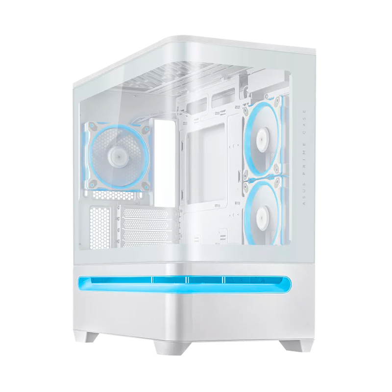 Case Asus Prime Ap202 ARGB Whitemotherboard - Factor De Forma Soportados: Micro-