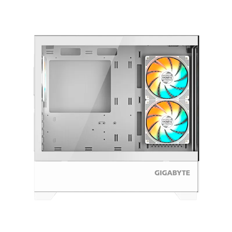 Case Gigabyte Gb-C201P Panoramic, Mid Tower, Compatible Con Mini-Itx/M-Atx, Color Bla