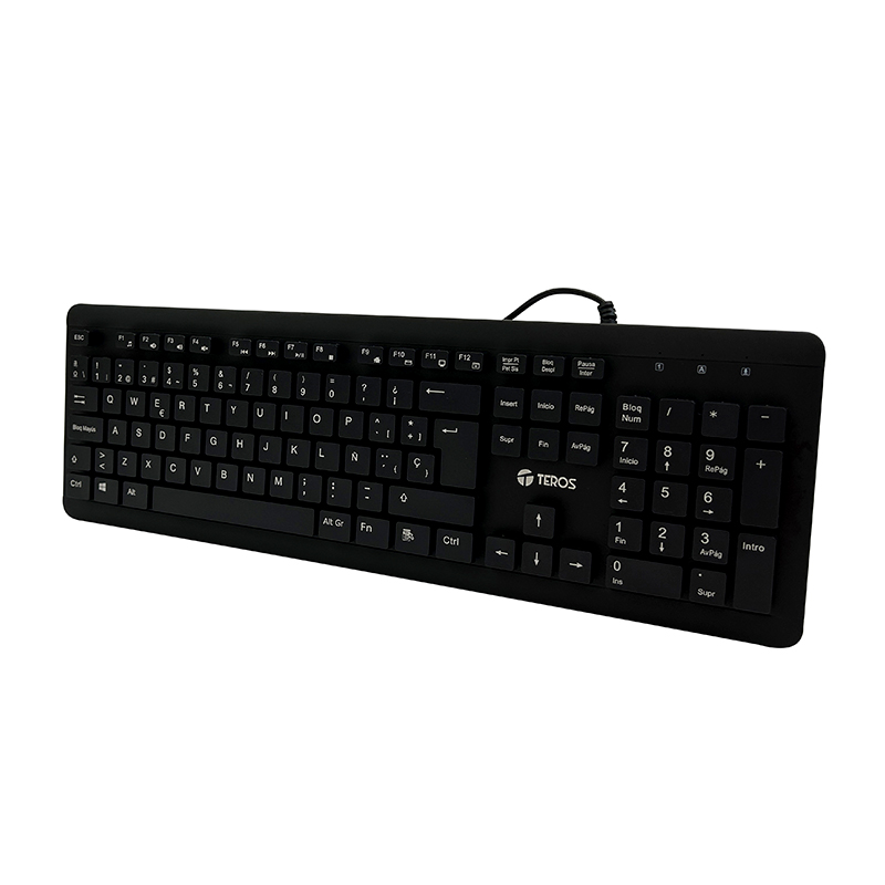 Teclado Lavable Teros Te-4065N, Ipx7, Usb, Negrodescubre El Teclado Teros Te-406