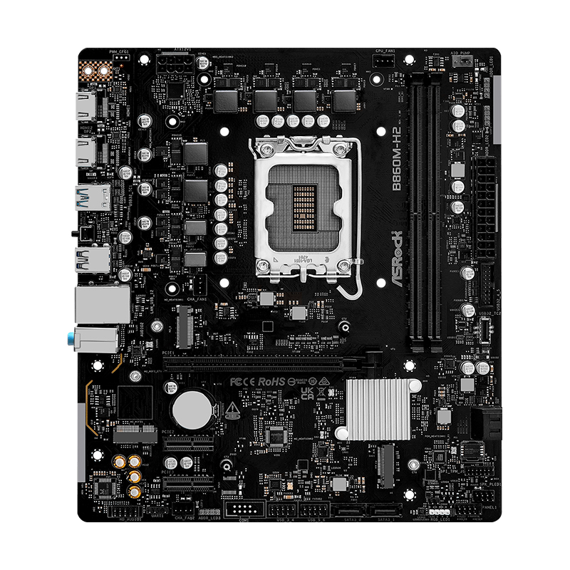 Motherboard Asrock B860M-H2, Chipset INTEL B860, Lga 1851, 2Xhdmi, Matxsoporta P