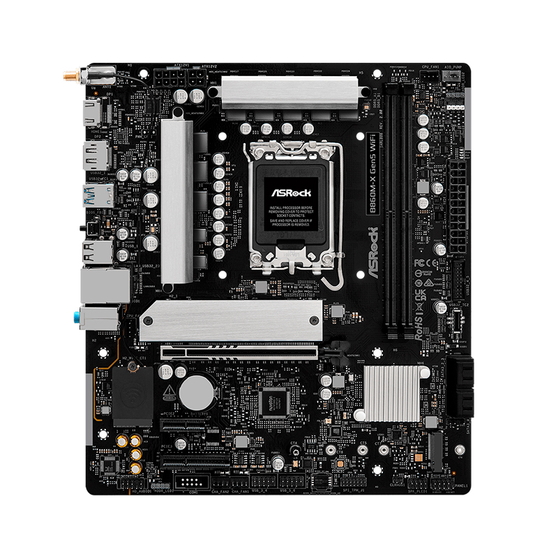 MB AR B860M-X Gen5 WiFi DDR5