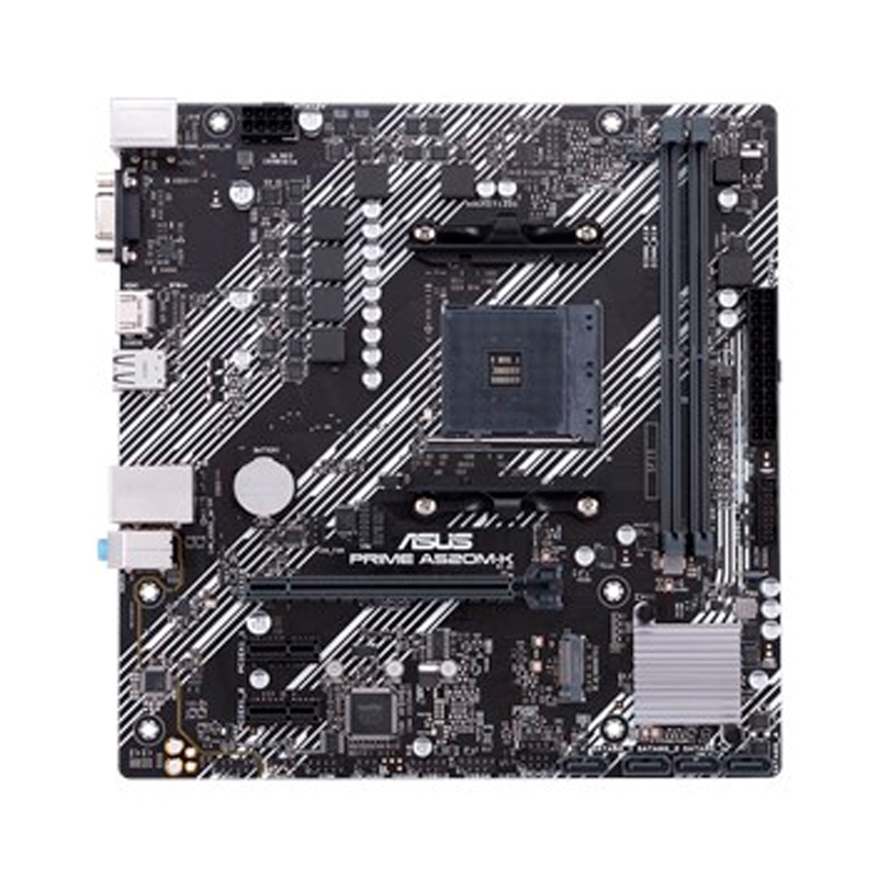 Motherboard Asus Prime A520M-K, Chipset AMD A520,Socket AMD Am4, Micro Atxsoport