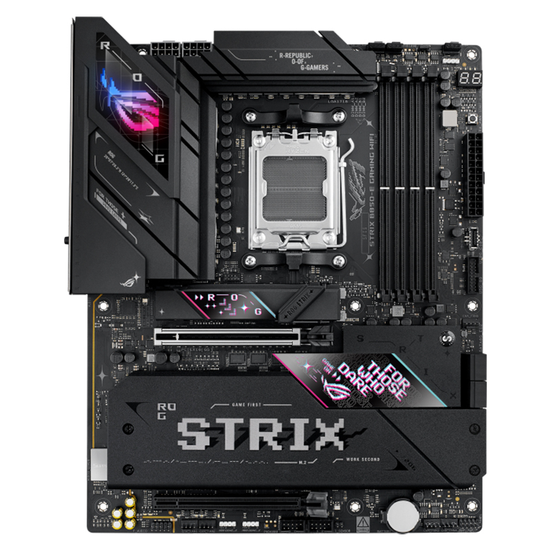 Motherboard Asus Rog Strix B850-E Gaming Wifi, Chipset AMD B850, Socket AMD Am5, ATX