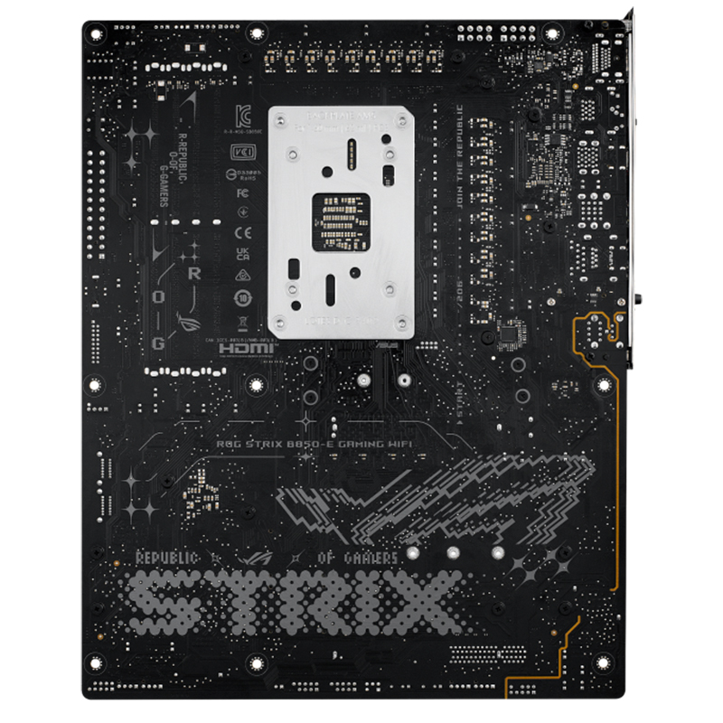 Motherboard Asus Rog Strix B850-E Gaming Wifi, Chipset AMD B850, Socket AMD Am5, ATX