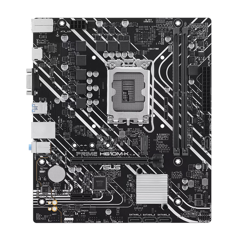 Motherboard Asus Prime H610M-K, Chipset INTEL H610, Lga1700, Micro Atxsoporta Pr