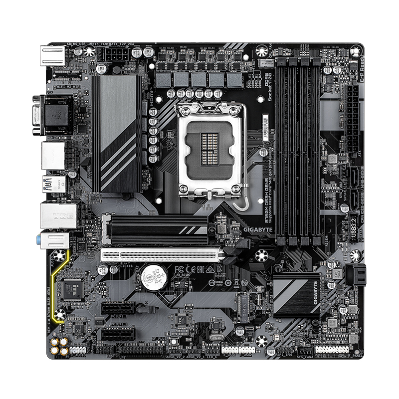 Motherboard Gigabyte B760M Ds3H Gen5, Chipset INTEL B760, Lga1700, Matxsoporta P