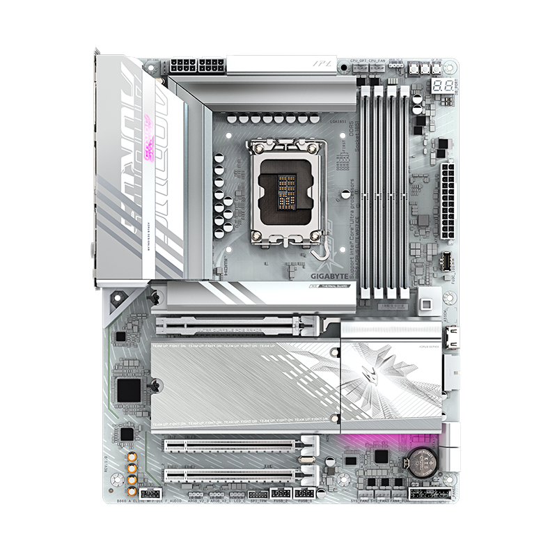 Motherboard Gigabyte B860 Aorus Elite Wifi7 Ice Chipset INTEL B860, Lga1851, Hdmi, DP