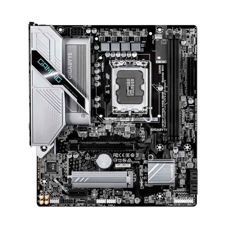 Motherboard Gigabyte H810M Gaming Wifi6 Gen5, Chipset INTEL H810, Lga1851, Hdmi, Dp,