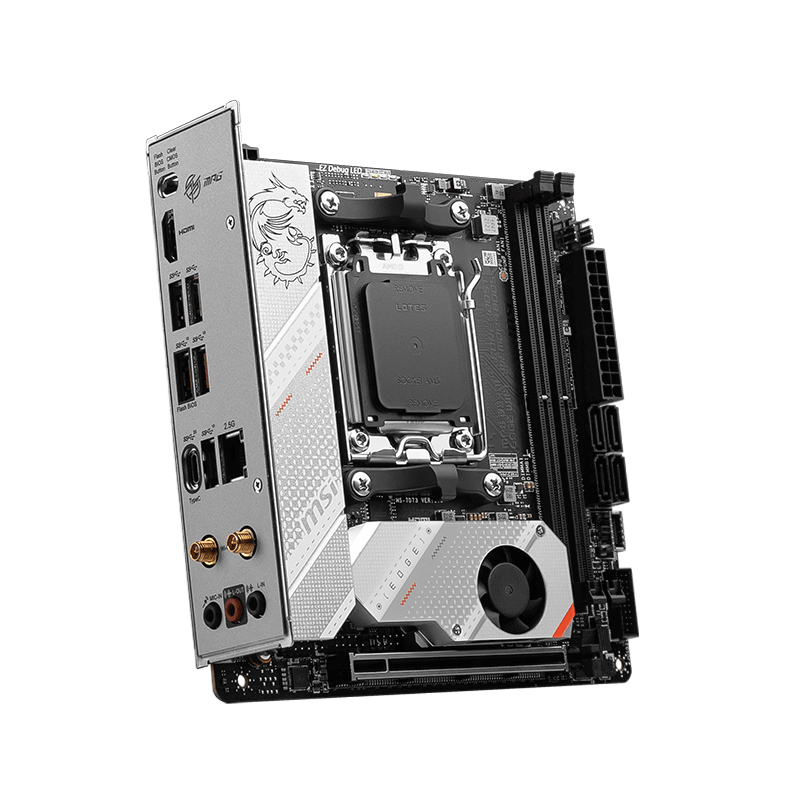 Motherboard MSI Mpg B650I Edge Wifi, Chipset AMD B650, Socket AMD Am5, Mini-Itxs