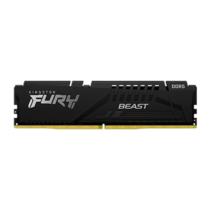 Memoria Dimm Kingston Fury Beast 8GB Ddr5-6000Mt/S Pc5-48000, 1Rx16, Cl36, 1.35V, 288