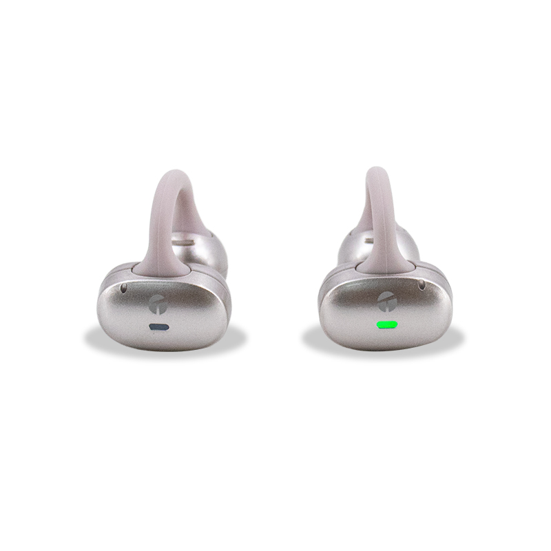 Audífonos Inalámbricos Teros Te-80712Rs, Bluetooth, Carga Tipo C, Rose Titaniumd