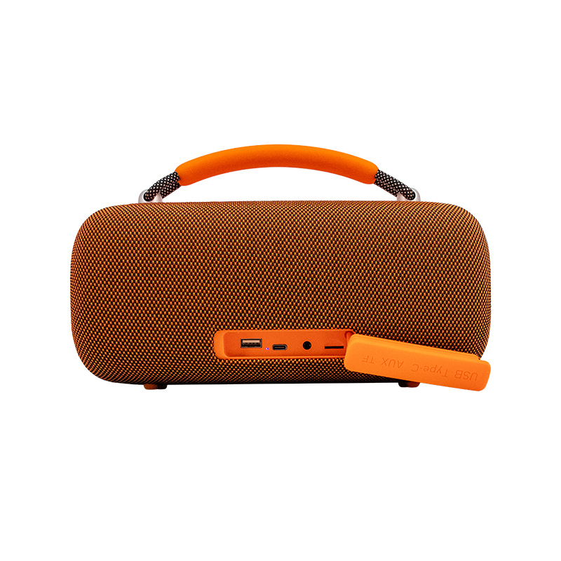 Parlante Inalámbrico Teros Vibe Vb-6049Or, 60W, BT 5.3, 4000 Mah, Usb, Luces Led, Nar