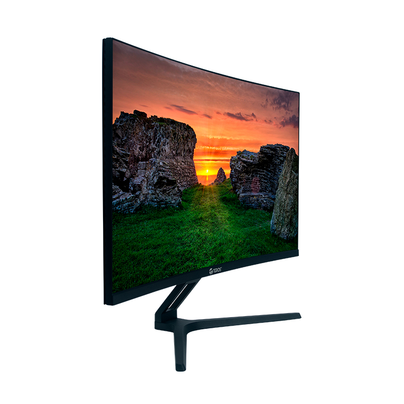 Monitor Curvo Teros Te-2734S, 27 FHD Va, 144Hz, 1Ms, Hdmi, Dp, Audio Outlleva T