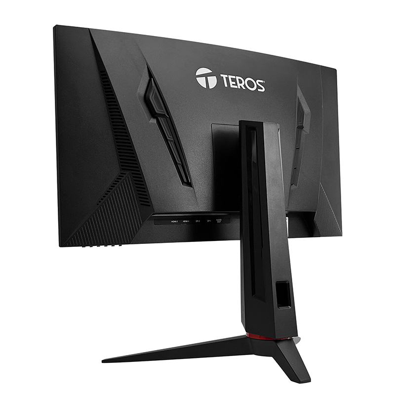 Monitor Curvo Gaming Teros Te-2767G 27, QHD Va, 180Hz, 1Ms, Hdmi, Dp, Audio Out