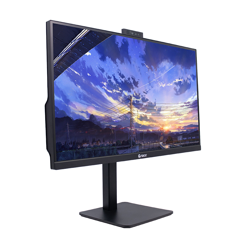Monitor Plano Corporativo Teros Te-2715Cs, QHD Ips, 100Hz, Hdmi, Dp, Audio Out, Cámar