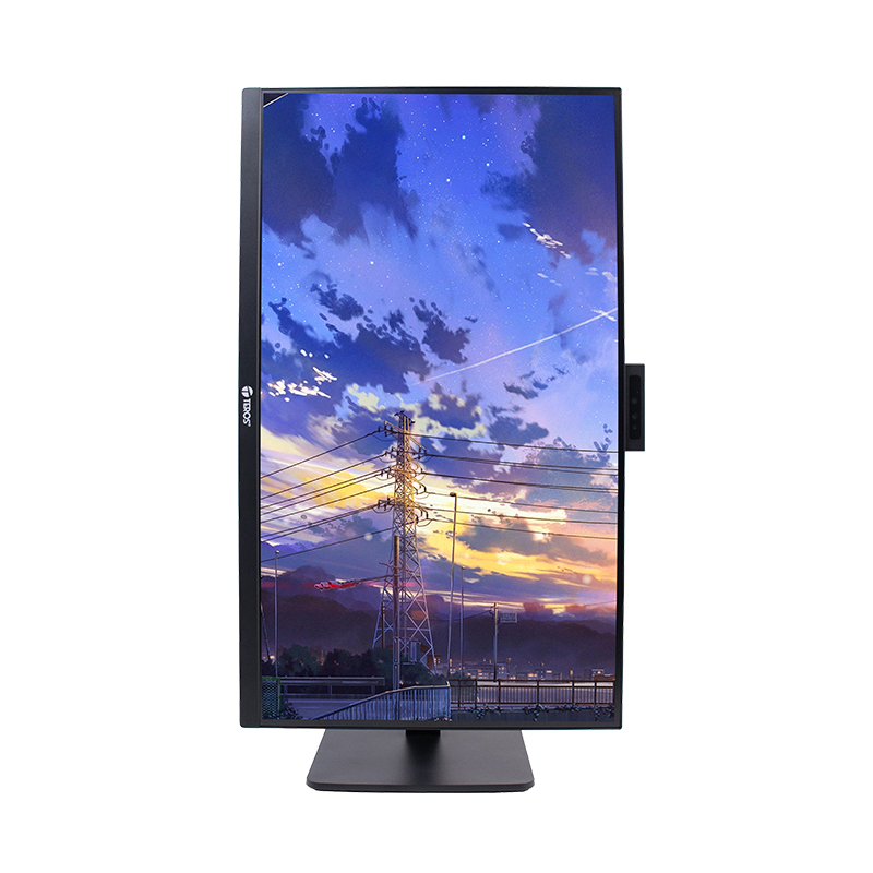 Monitor Plano Corporativo Teros Te-2715Cs, QHD Ips, 100Hz, Hdmi, Dp, Audio Out, Cámar