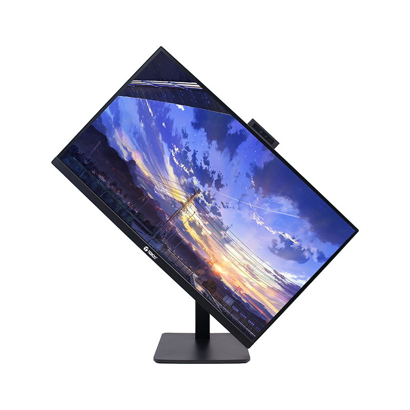 Monitor Plano Corporativo Teros Te-2715Cs, QHD Ips, 100Hz, Hdmi, Dp, Audio Out, Cámar