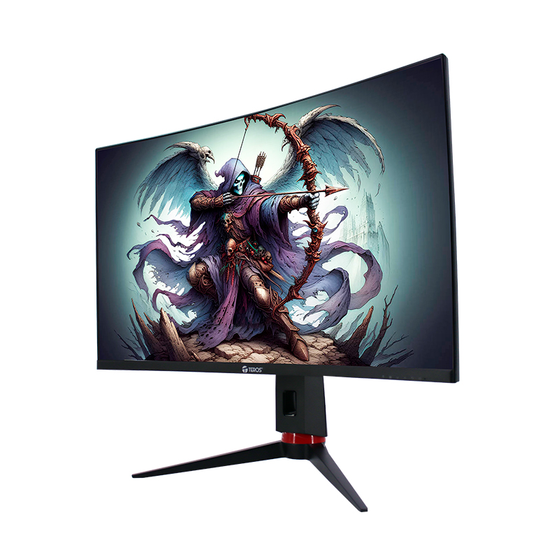 Monitor Curvo Gaming Teros Te-3219G, 31.5 FHD Va, 240 Hz, 1Ms, Hdmi, Dp, Audio Out @