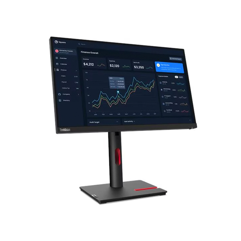Monitor Lenovo Thinkvision T22I-30, 21.5 1920X1080 Wled IPS Hdmi/Dp/Vga Color Raven