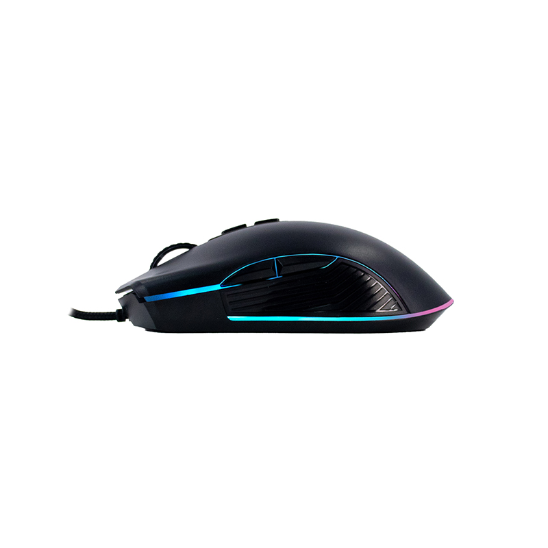 Mouse Gamer Teros Te-1233G, DPI Hasta 7200, Rgb,7Botones, Usb, Negrodomina Tus P