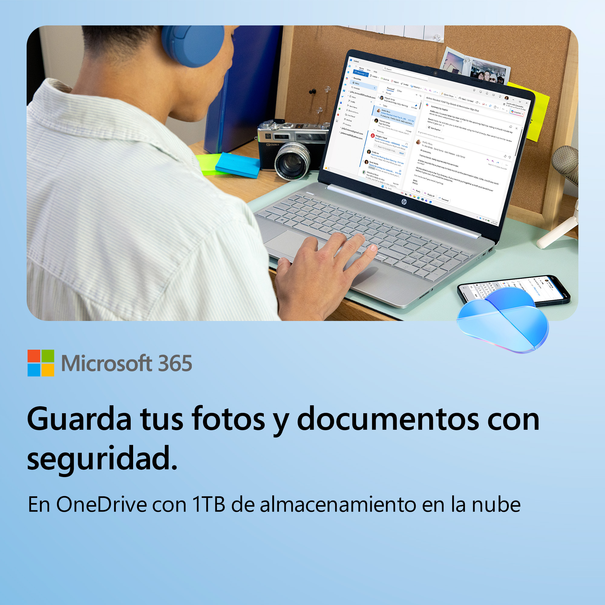 Licenciamiento Virtual (Esd) Microsoft 365 Personal (Licencia De 12 Meses / 1 Usuario
