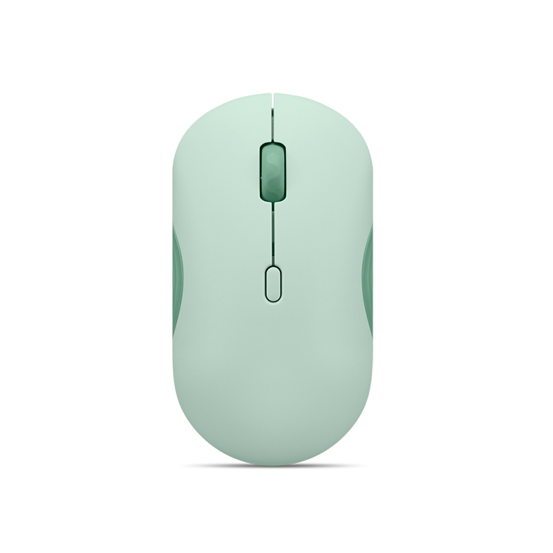 Mouse Lenovo 350 Silencioso, Interfaz Bluetooth, Color Verde Musgo, Sin Bateríae